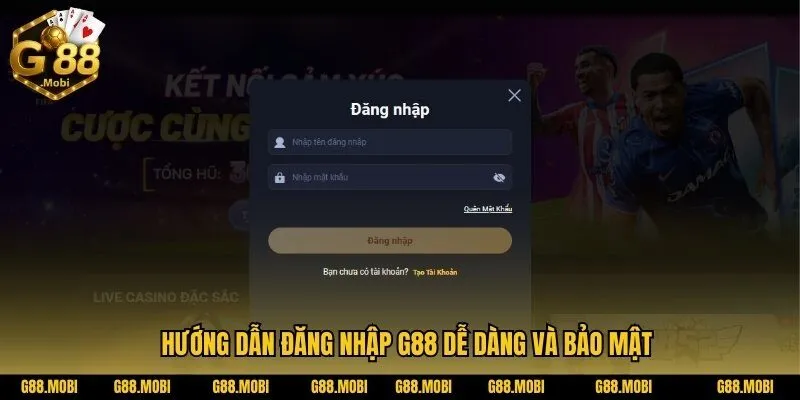 Đăng nhập G88: Hướng dẫn chi tiết và các lưu ý quan trọng 1 Hướng dẫn đăng nhập G88 dễ dàng và bảo mật