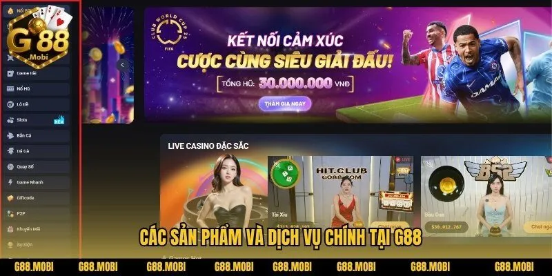 Giới thiệu về G88 – Cổng game đổi thưởng uy tín hàng đầu châu á 2 Giới thiệu về G88 Cá cược thể thao trực tuyến tại G88