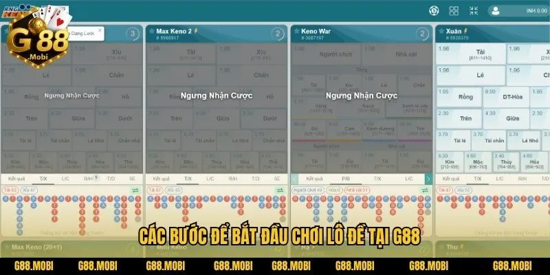 Lô đề G88 – Một bước làm đại gia chỉ trong vòng 1 đêm tại G88 2 Cách chơi lô đề online tại Lô đề G88